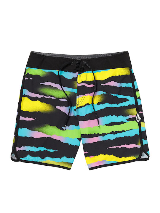 Scallop Men's Swimwear Shorts Blk/black