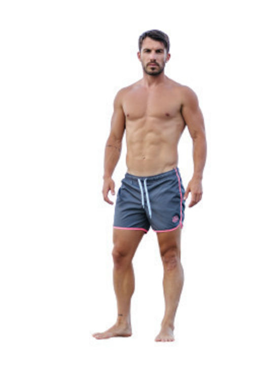 3Guys Herren Badebekleidung Shorts Gray