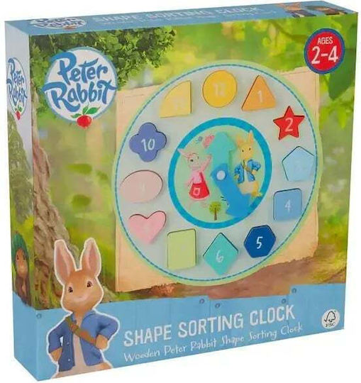 Holz Kinder Steckpuzzle Peter Rabbit für 2+ Jahre Orange Tree Toys
