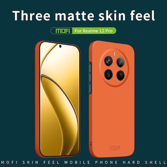 Mofi Shield Jk Back Cover Σιλικόνης Μαύρο (Realme 12 Pro)
