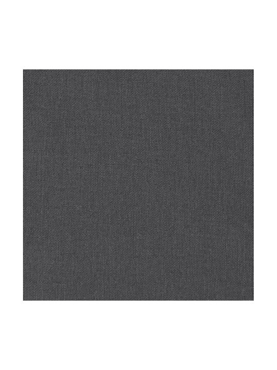 vidaXL Garden Chair Cushions with Backrest Anthracite 4 Pieces 50x100 cm
