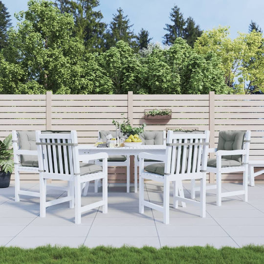 vidaXL Garden Chair 6 Pieces vidaXL Garden Chair 6 Pieces