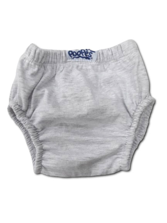 Poopes Kids' Diaper Underwear Grey