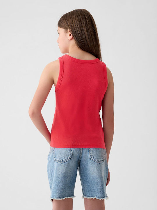 GAP Kids Blouse Sleeveless red