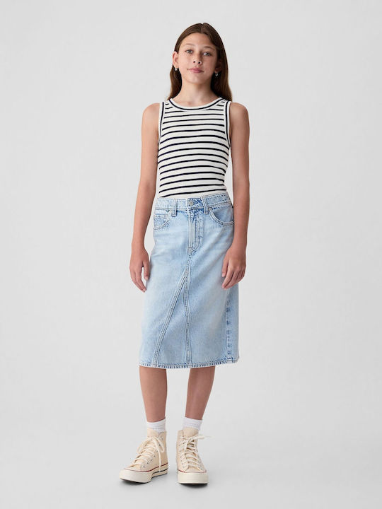 GAP Kids Blouse Sleeveless Blue