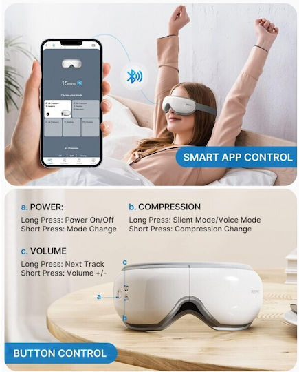 Renpho Massage Device for the Eyes White PEU-