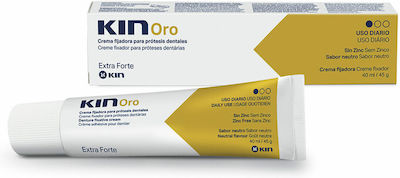 Dental Adhesive Cream Kin Kin Oro 40 Ml Extra Strong