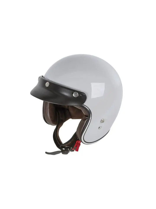 Garibaldi G02X Light Gray Κράνος Μηχανής Jet ECE 22.06