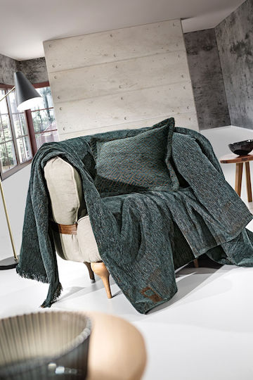 Guy Laroche Ριχτάρι Τετραθέσιου Καναπέ Balance 180x350εκ. Anthracite