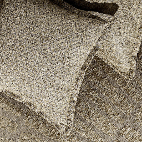 Guy Laroche Siren Armchair Throw Chenille 180x150cm Natural