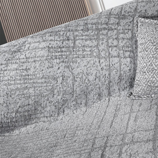 Guy Laroche Monte Armchair Throw Chenille 180x150cm Gray