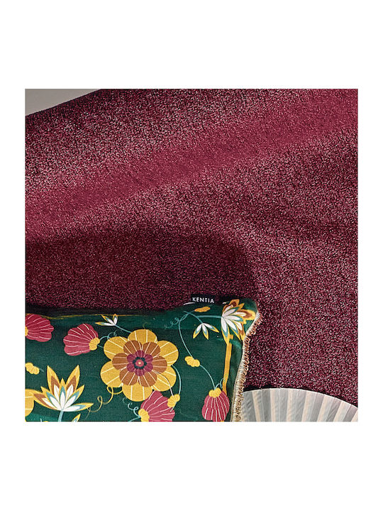 Kentia Dayton Sofa Throw Chenille 180x250cm Burgundy