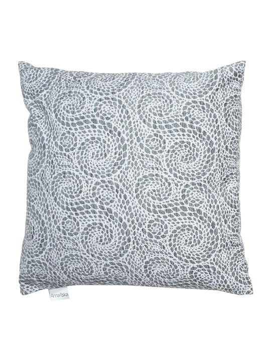 Anna Riska 1443 Ριχτάρι Πολυθρόνας Chenille 180x150εκ. Grey