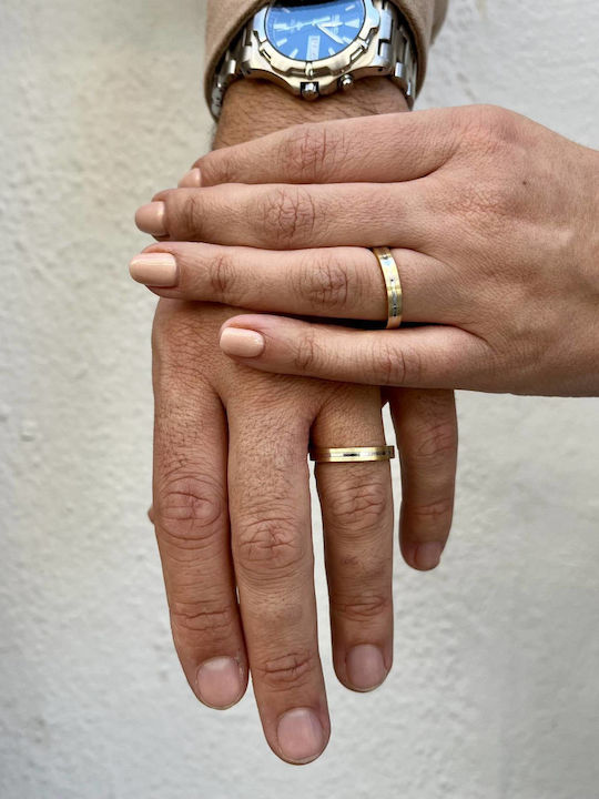 Valauro Wedding Ring Bicolour 14K