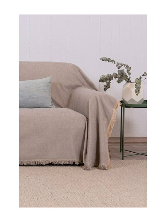 Naf Naf Highline Ριχτάρι Διθέσιου Καναπέ Chenille 180x250εκ. 358/127 L Gray