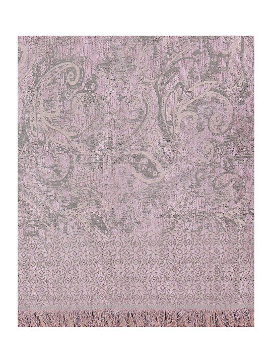 Mc Decor Venus Ριχτάρι Πολυθρόνας Chenille 180x180εκ. Λιλά