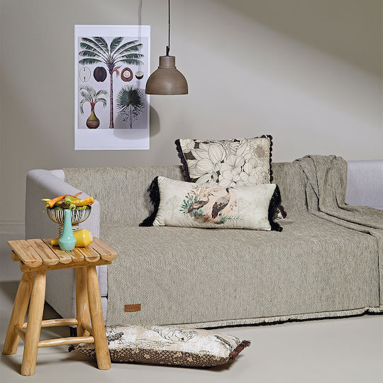 Kentia Канон Фотьойл Throw Chenille 170x180см 15 Лен