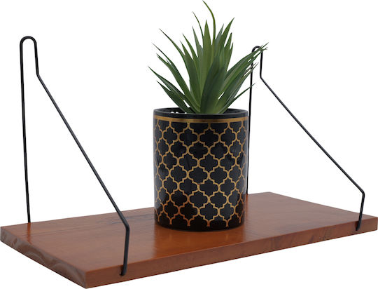 Brown Black Shelf 30x15x16cm