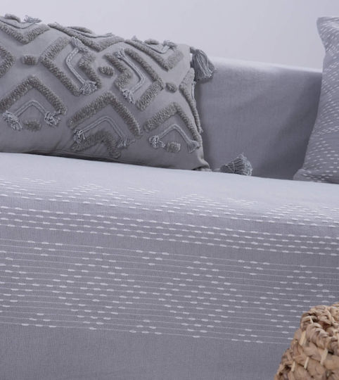 Nef-Nef Homeware Quantum Ριχτάρι Διθέσιου Καναπέ 180x250εκ. Grey 035314 Nef-Nef Homeware Quantum Ριχτάρι Διθέσιου Καναπέ 180x250εκ. Grey 035314