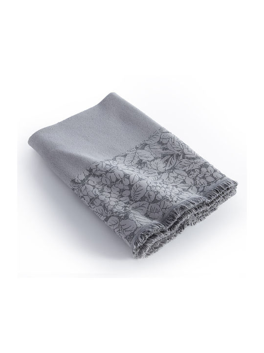 Nef-Nef Homeware Ambrose Ριχτάρι Πολυθρόνας Ζακάρ 170x180εκ. Grey 035757