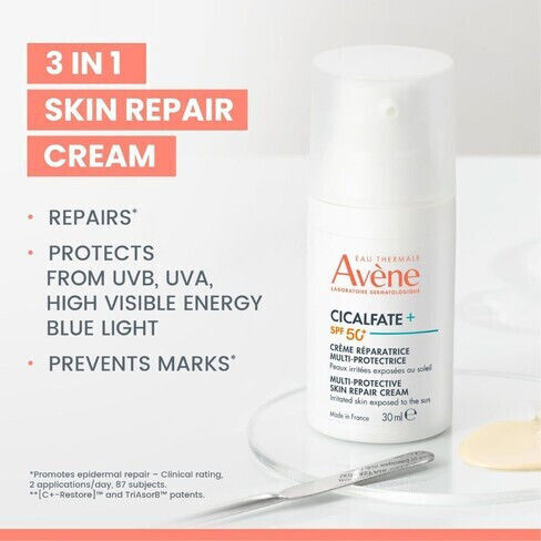 Eau Thermale Avène Cicalfate+ 24h Cream Face Day with SPF50 30ml