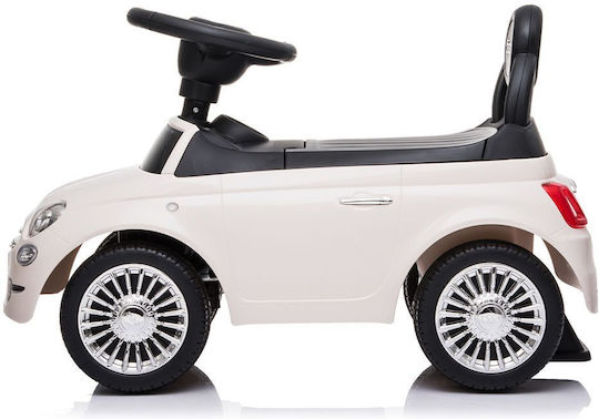 FreeOn Fiat 500 Αυτοκινητάκι Ride On για 12+ μηνών Λευκό