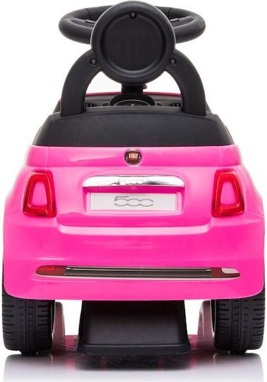 FreeOn Fiat 500 Αυτοκινητάκι Ride On για 12+ μηνών Ροζ