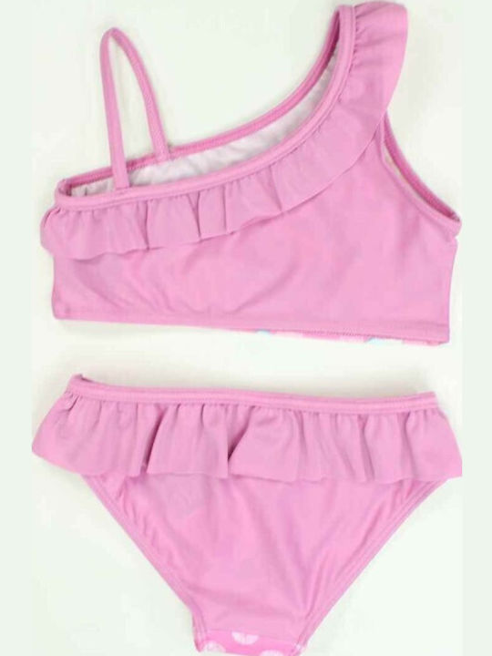 Heroes Kinder Badeanzug Bikini Pink