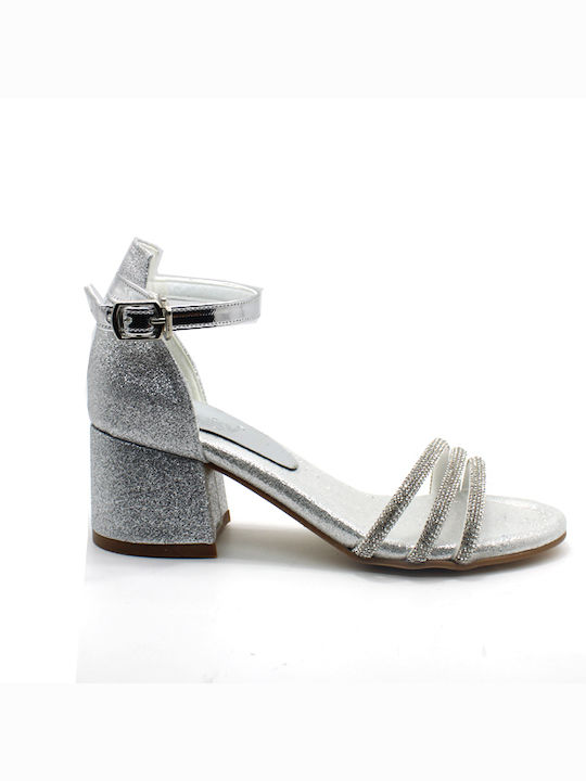 Le Petit Kids' Sandals Silver