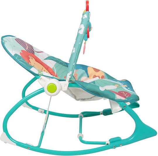 Electric Relax pentru Bebeluși cu Muzică și Vibrații Albastru pentru Copil până la 18kg