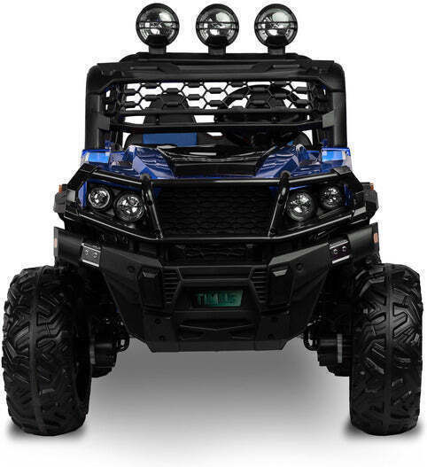 Timus Buggy Doppelsitzer mit Fernbedienung 12 Volt Blau für 3+ Jahre