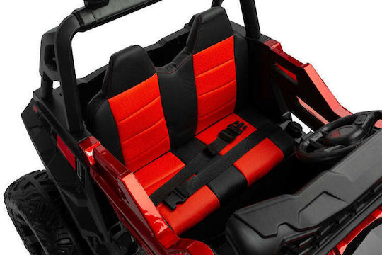 Toyz Kinderfahrzeug Doppelsitzer mit Fernbedienung 12 Volt Rote für 3+ Jahre