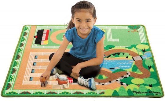 Melissa & Doug Farm Spielmatte Mehrfarbig
