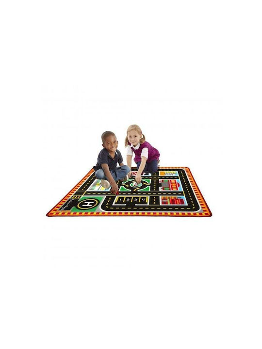 Melissa & Doug Spielmatte Straße Mehrfarbig 99x91cm Dicke 3.8mm