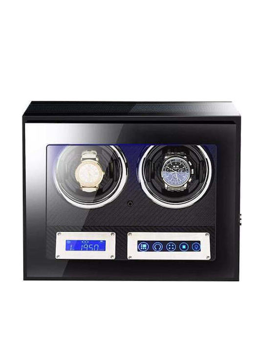 Luxury Watch Winder 2 Carbon Automatic Watch Rotator By Iuni