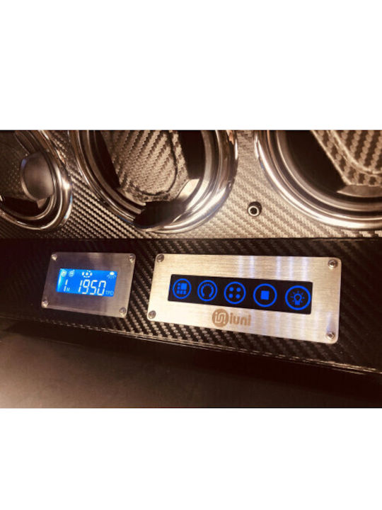 Cutie Intors Ceasuri Automatice Iuni Luxury Watch Winder 3 Carbon Translation Iuni Automatic Watch Winder Box Luxury Watch Winder 3 Carbon