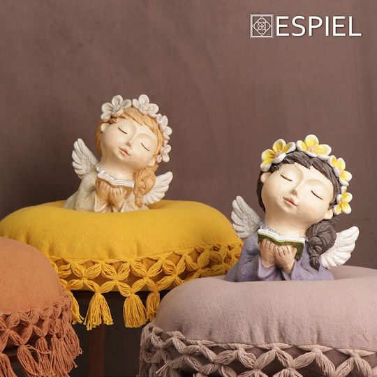 Espiel Espiel Sofa Cushion 100% Cotton Purple 46x46cm