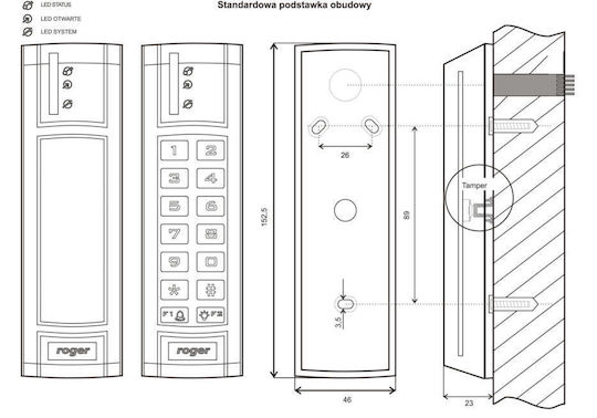 Roger Access Control για Πρόσβαση με Κάρτα