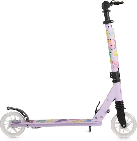 Byox Kids Scooter Foldable Snazzy 2-Wheel for 8+ Years Lilac