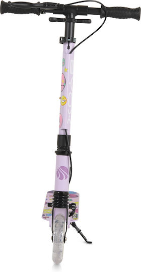 Byox Kids Scooter Foldable Snazzy 2-Wheel for 8+ Years Lilac