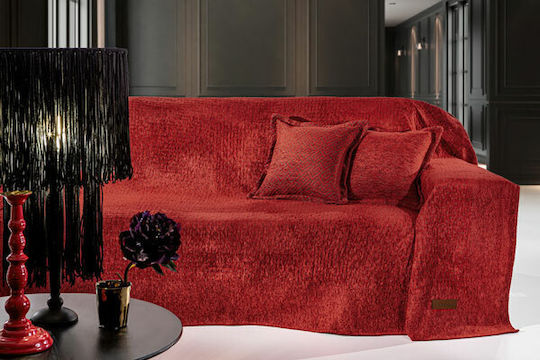 Guy Laroche Dekorativer Kissenbezug Pouat Bordeaux 50x50cm.