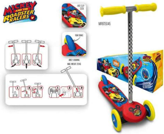 Shop More Kids Scooter Scooter Mickey 3-Wheel for 3+ years Years Red