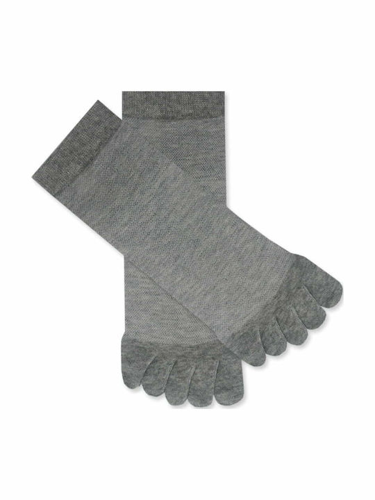 Ytli Βαμβακερή Κάλτσα Δάχτυλα Toe Socks Μονόχρωμη Ytli Βαμβακερή Κάλτσα Δάχτυλα Toe Socks Μονόχρωμη