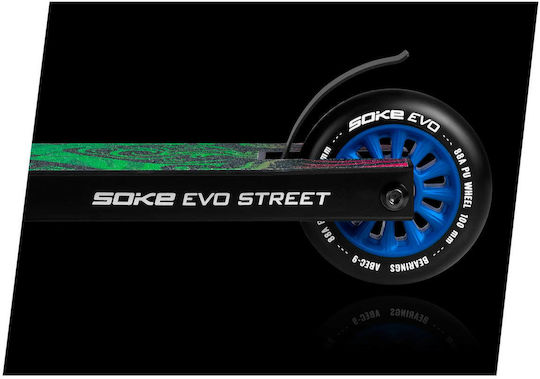 Soke Kinderroller Evo Street 2-Rad Schwarz