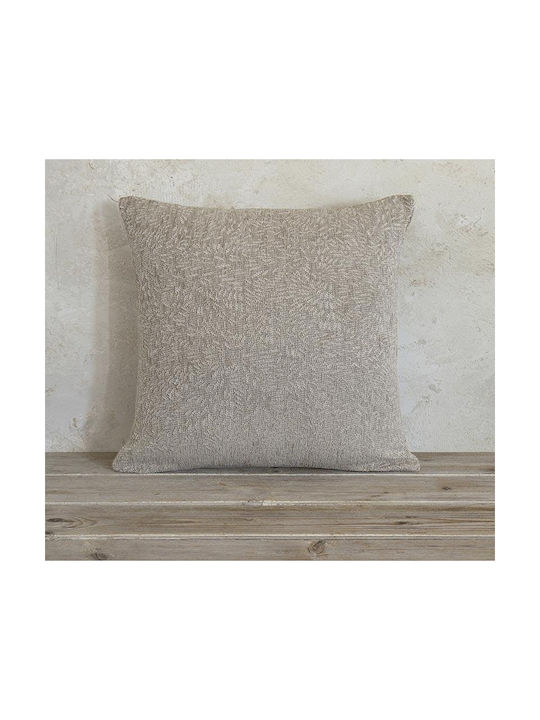 Nima Μαξιλάρι Καναπέ Secret από 100% Βαμβάκι Beige 45x45εκ.