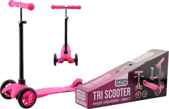 John Детски ролери Tri Scooter Три колела Фуксия