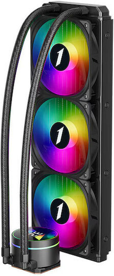 1STPLAYER Thunderstorm TS3 360 Υδρόψυξη AIO CPU με 3 Ανεμιστήρες 120mm και ARGB Φωτισμό