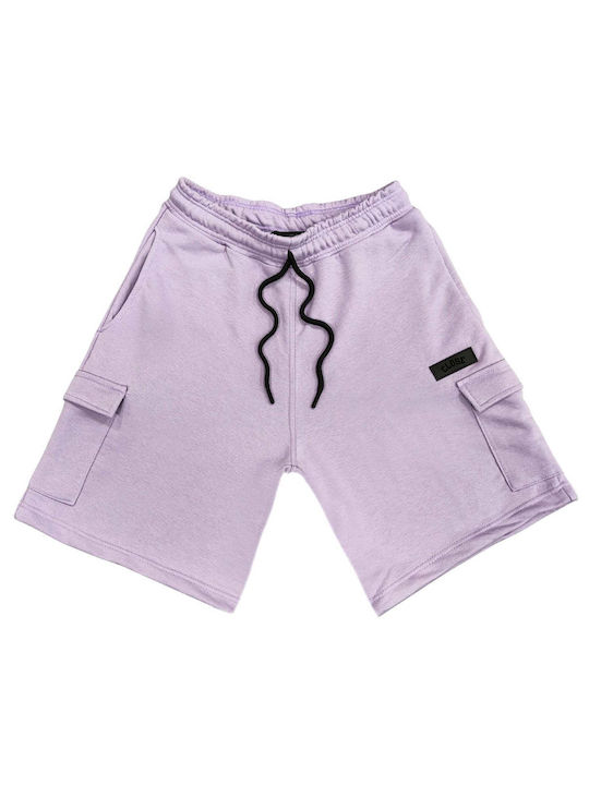 Close Society Men's Shorts Cargo Lilac