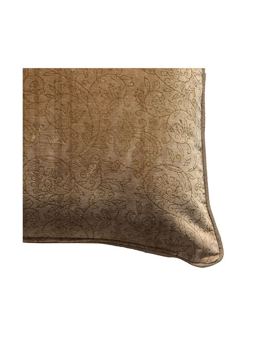 InTheBox Sofa Cushion from Velvet Gold 50x50cm.