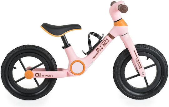 Byox Bicicletă de Echilibru pentru Copii Orb Roz